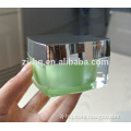 Y04 square shaped acrylic cosmetic cream jar